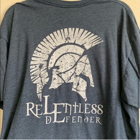 Relentless Defender Logo Graphic T-Shirt - Picture 3 of 4